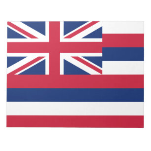 Flag of Hawaii (US State) Notepad