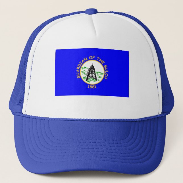 Flag of Helena, Montana Trucker Hat (Front)