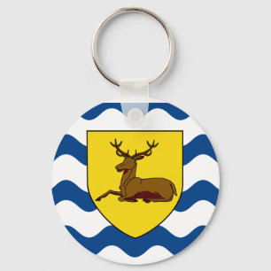 Flag of Hertfordshire Keychain