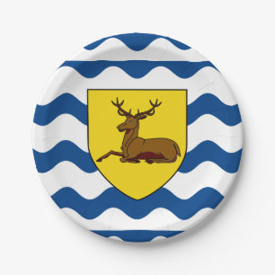 Flag of Hertfordshire Paper Plates