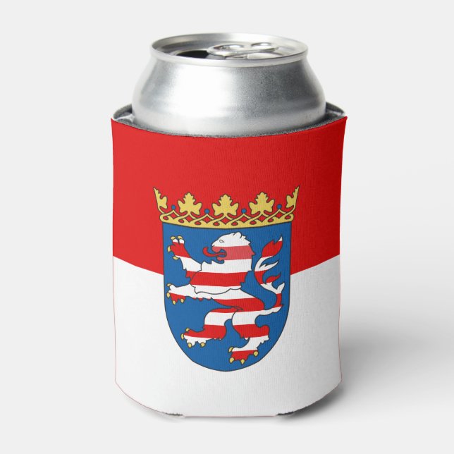 Flag of Hesse Can Cooler (Can Front)