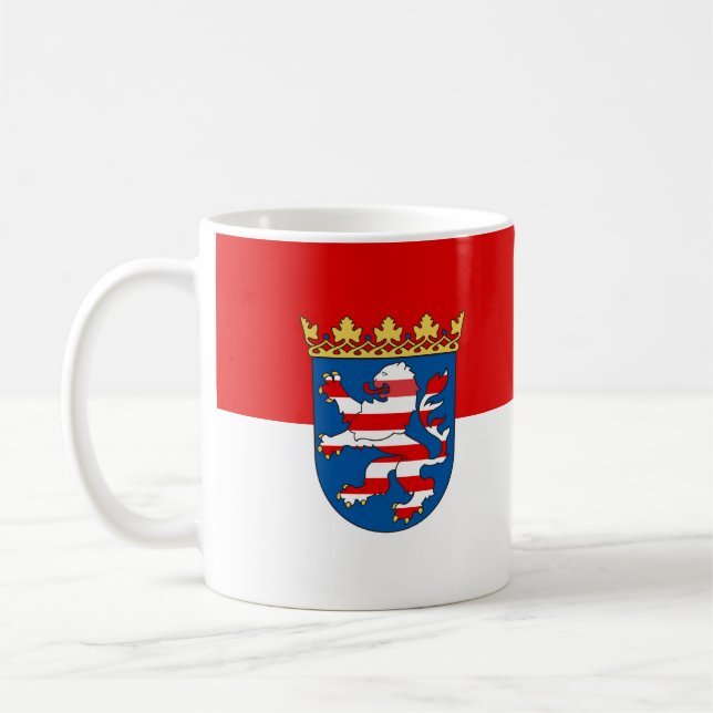 Flag of Hesse Coffee Mug (Left)