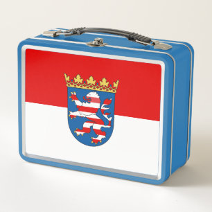 Flag of Hesse Metal Lunch Box
