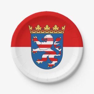 Flag of Hesse Paper Plates