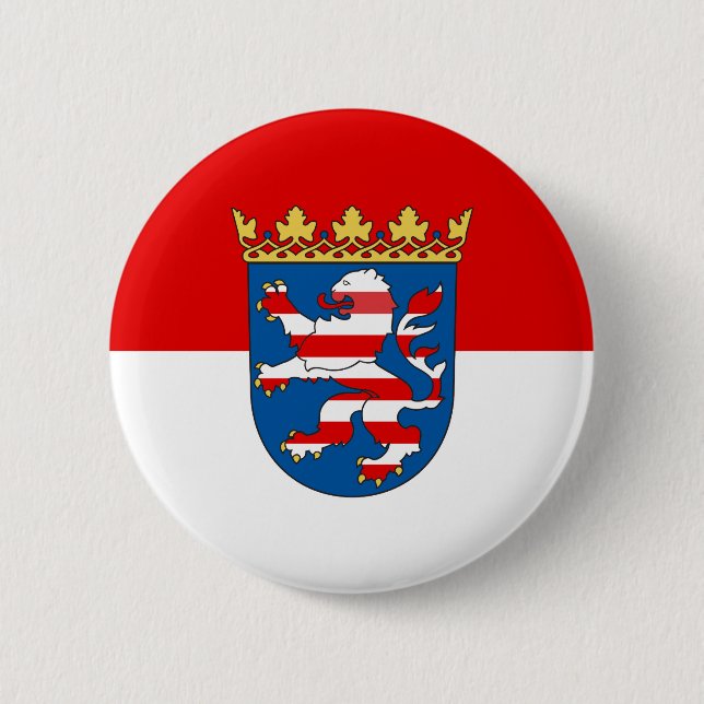 Flag of Hesse Pinback Button (Front)