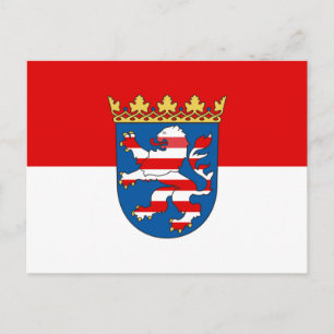 Flag of Hesse Postcard