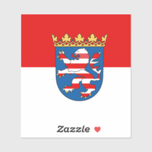 Flag of Hesse Vinyl Sticker