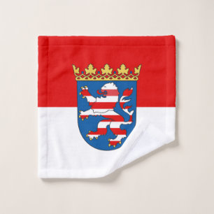 Flag of Hesse Wash Cloth