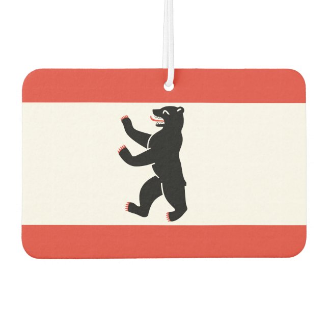 Flag of HesseFlag of Berlin Tote Bag Car Air Freshener (Front)