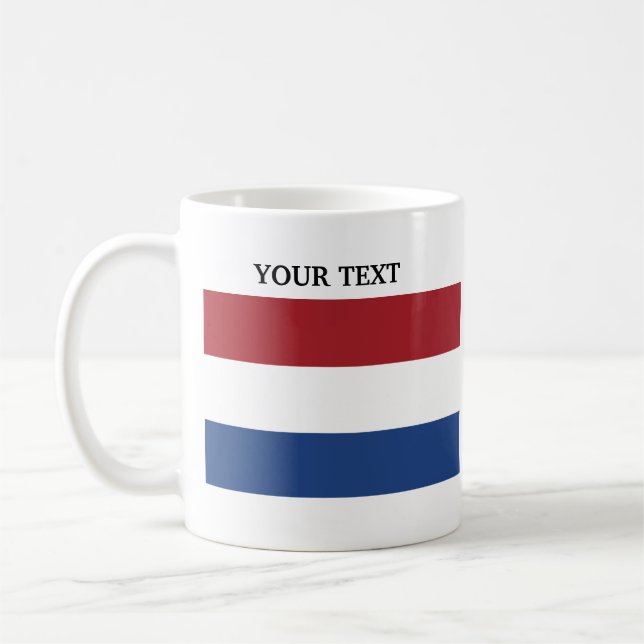 Flag of Holland Coffee Mug (Left)