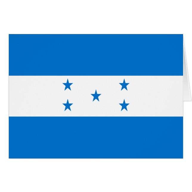 Flag of Honduras (Front Horizontal)