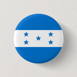 Flag of Honduras 3 Cm Round Badge