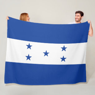 Flag of Honduras Fleece Blanket