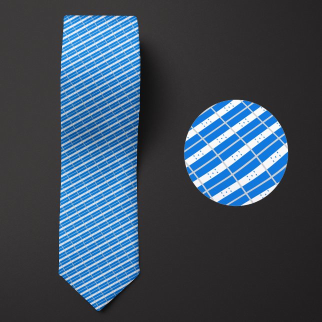 Flag of Honduras Pattern Tie (Creator Uploaded)