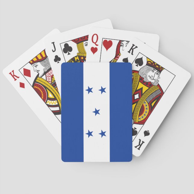 Flag of Honduras Playing Cards (Back)