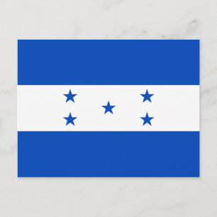 Flag of Honduras Postcard