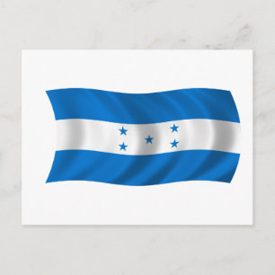 Flag of Honduras Postcard