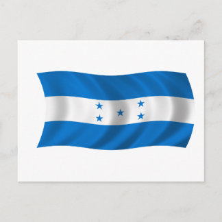 Flag of Honduras Postcard