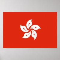 Flag of Hong Kong Bauhinia Blakeana HK Flag