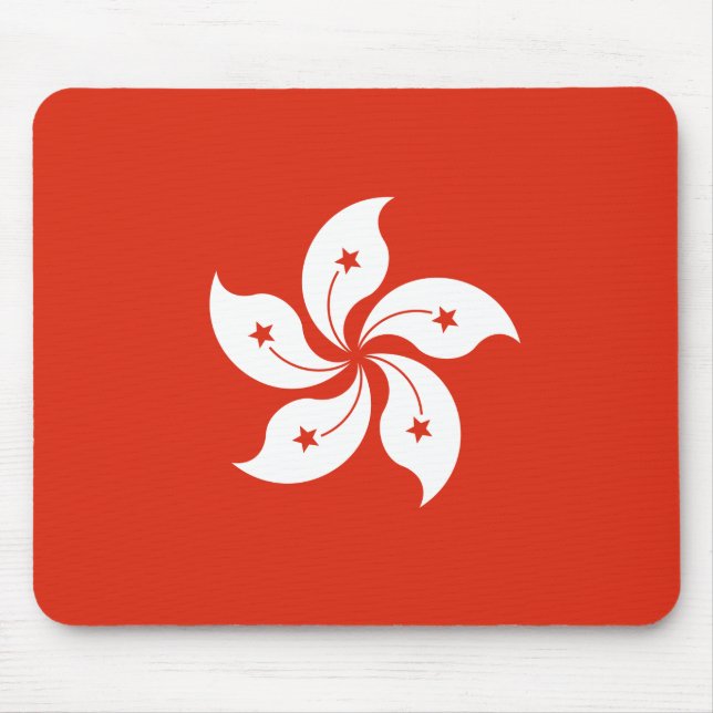 Flag of Hong Kong Mouse Mat (Front)