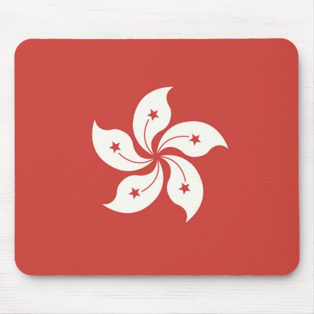 Flag of Hong Kong Mouse Mat (Front)