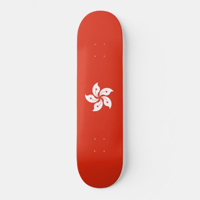 Flag of Hong Kong Skateboard (Front)