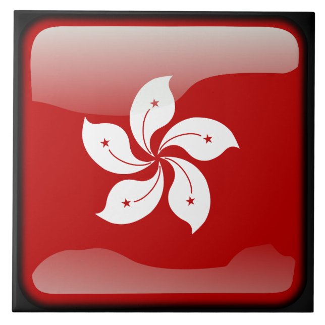 Flag of Hong Kong Tile (Front)