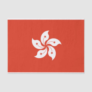 Flag of Hong Kong Tissue Paper