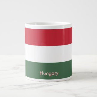 Flag of Hungary custom Large Coffee Mug