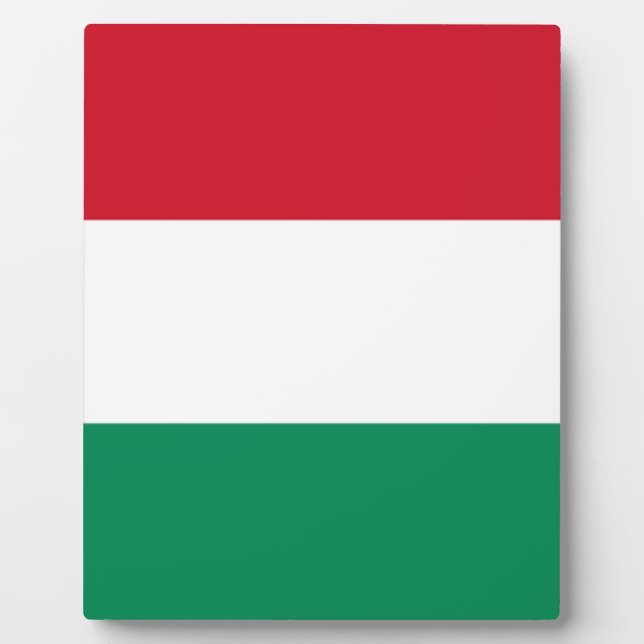 Flag of Hungary Plaque (Front)
