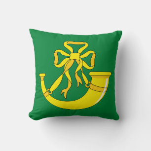 Flag of Huntingdonshire Throw Pillow