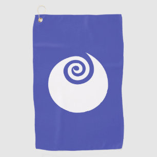 Flag of Ibaraki Prefecture, Japan  Golf Towel