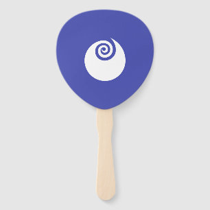 Flag of Ibaraki Prefecture, Japan  Hand Fan