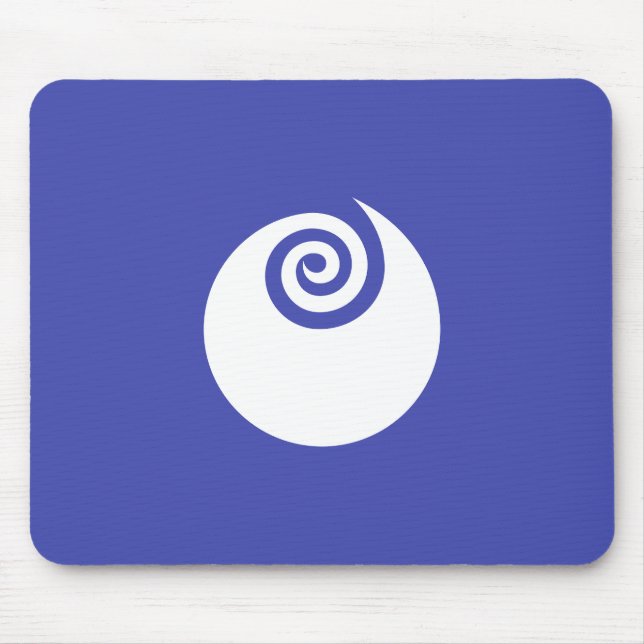 Flag of Ibaraki Prefecture, Japan Mouse Mat (Front)