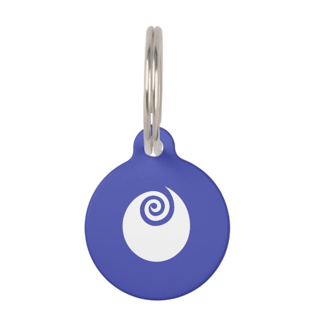 Flag of Ibaraki Prefecture, Japan  Pet Tag (Front)