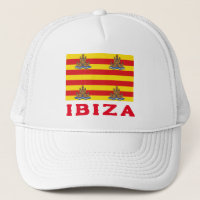 Flag of Ibiza, SPAIN