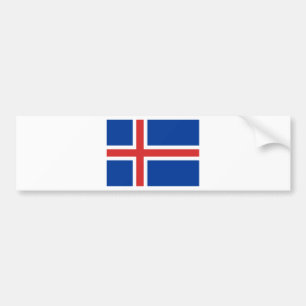 Flag of Iceland Bumper Sticker