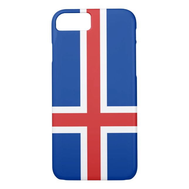 Flag of Iceland Case-Mate iPhone Case (Back)