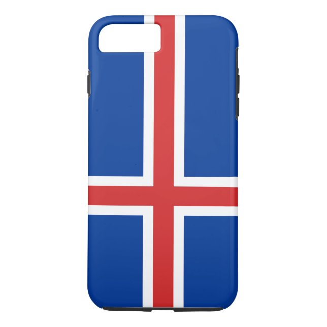 Flag of Iceland Case-Mate iPhone Case (Back)