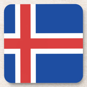 Flag of Iceland Coaster