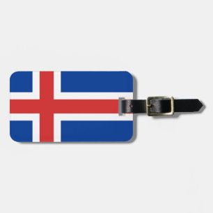 Flag of Iceland Luggage Tag