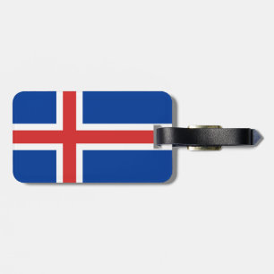 Flag of Iceland Luggage Tag