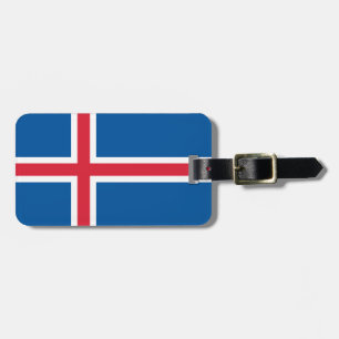 Flag of Iceland Luggage Tag