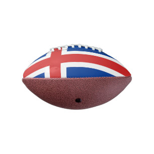 Flag of Iceland Mini Football American Football