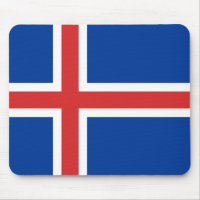 Flag of Iceland Mousepad