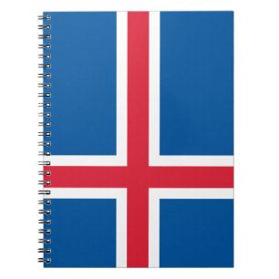 Flag of Iceland Notebook
