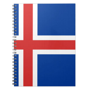 Flag of Iceland Notebook