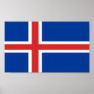 Flag of Iceland Poster