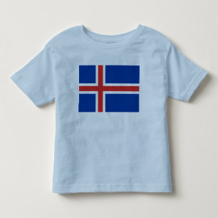 Flag of Iceland Toddler T-Shirt