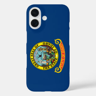 Flag of Idaho iPhone 16 Case